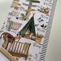 Personalised Woodland Forest Height Chart, thumbnail 4 of 7