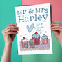 Personalised Big Mr And Mrs Love Card, thumbnail 1 of 2