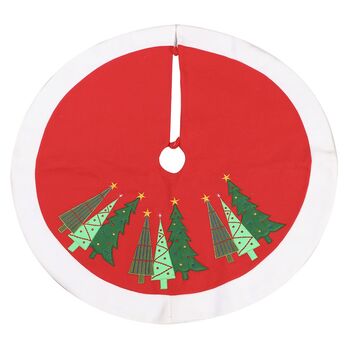 Merry And Bright Christmas Tree Skirt, 2 of 7