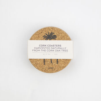 Cork Coasters | Palms, 4 of 4