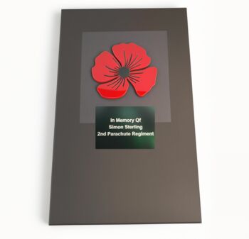 Remembrance Day Personalised Pint Glass, 2 of 11