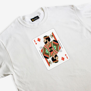 Mo Salah Playing Card T Shirt, 3 of 4