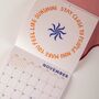 2026 Wall Calendar | Positivity, thumbnail 5 of 8