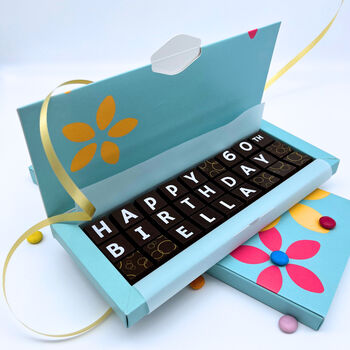 Personalised 21st Birthday Chocolate Box, 5 of 10