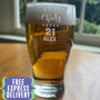 Personalised 21st Birthday Gift Pint Glass, thumbnail 1 of 12