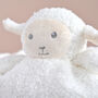Personalised Lamb Baby Comforter, thumbnail 5 of 6