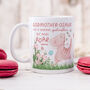 Personalised Godmother Mug 'Godmotherosaur', thumbnail 1 of 5