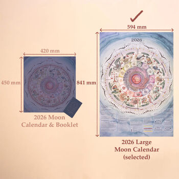 2026 | Large Moon Calendar, 9 of 9