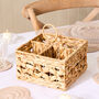 Country Kitchen Cutlery Caddy Basket, thumbnail 3 of 6
