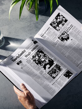 Northwestern Wildcats College Football Personalised Newspaper History Book, 5 of 8