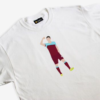 Declan Rice West Ham T Shirt, 3 of 4