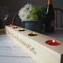 Personalised Wooden Candle Holder, thumbnail 5 of 8