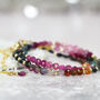 Multi Colour Tourmaline Necklace, thumbnail 7 of 10