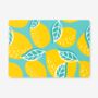 Placemats Featuring A Spanish Lemon Print, thumbnail 1 of 2