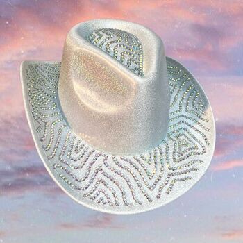 Disco Rhinestone Cowboy Hat, 4 of 4