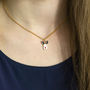 Rudolph Reindeer Necklace, thumbnail 2 of 9