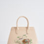 Henrietta Embroidered Cygnet Tote Bag Biscuit, thumbnail 5 of 8