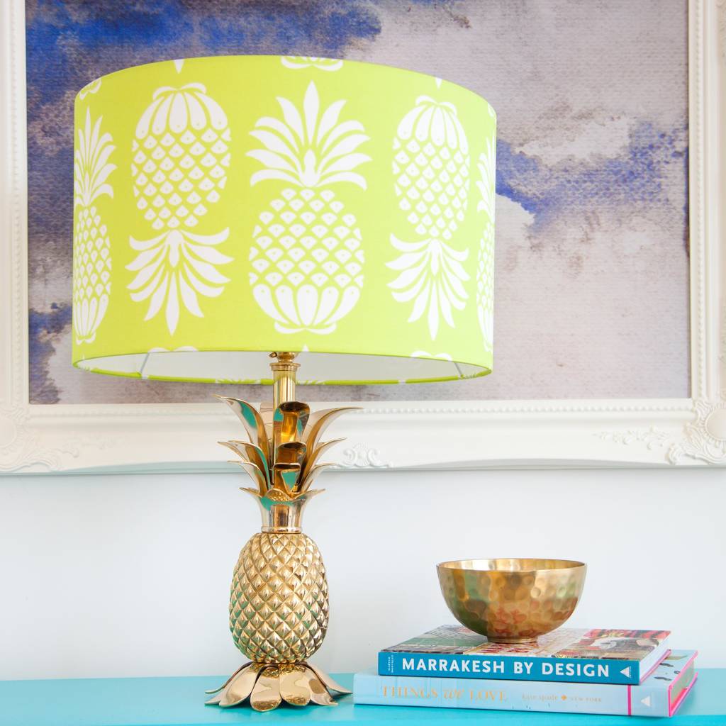 Pineapple Lampshade By PENELOPE HOPE