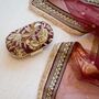 Aarshi Maroon Bridal Net Dupatta, thumbnail 4 of 11