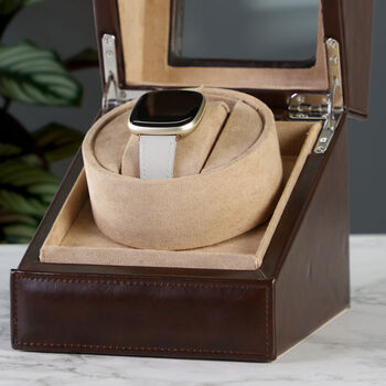 Personalised Large Luxury Watch Display Case, 5 of 6