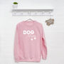 Dog Mum Womens Sweatshirt, thumbnail 2 of 4