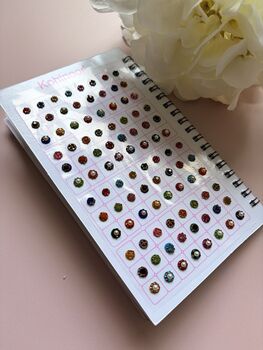 Assorted Designs Fancy Six Page 612 Bindi Booklet, 6 of 9