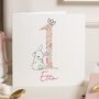 Personalised 1st Birthday Card For Granddaughter, thumbnail 1 of 7