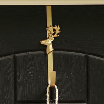 Luxury Gold Christmas Wreath Hangers, 3 of 6