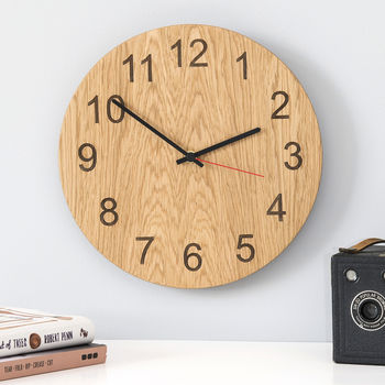 Oak Clock, 2 of 3