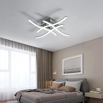 LED Ceiling Lights, Modern Dimmable Light With Remote, 6 of 12