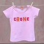 Crone Tshirt Top For Cool Older Women, thumbnail 2 of 7