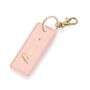 Personalised Saffiano Faux Leather Bag Charms Key Chain Keyring, thumbnail 2 of 7