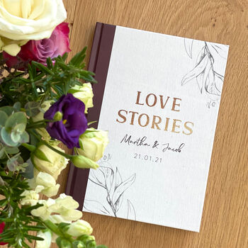 Personalised Wedding Or Anniversary Journal, 3 of 12