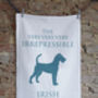 Irish Terrier Tea Towel, thumbnail 5 of 7