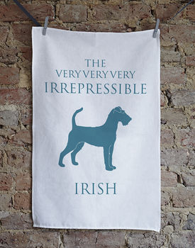Irish Terrier Tea Towel, 5 of 7