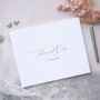 Personalised Wedding Guest Book, thumbnail 3 of 12
