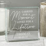 Personalised Carried For A Moment Crystal Token, thumbnail 4 of 4