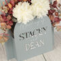 Manhattan Welcome To Our Wedding Flower Box Sign, thumbnail 11 of 12