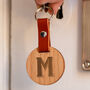 Personalised Wooden Initial Keyring, thumbnail 1 of 4