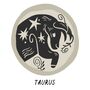 Taurus Zodiac Coin Pendant Necklace, thumbnail 3 of 4