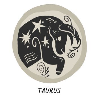 Taurus Zodiac Coin Pendant Necklace, 3 of 4