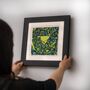 Personalised London Map Art Print Choose Your London Area 30 Locations Available, thumbnail 8 of 12