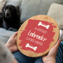 Personalised A Spoilt Dog Lives Here Sign, thumbnail 1 of 7