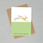 Personalised Hare Greetings Card, thumbnail 1 of 2