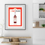 Personalised 'It's Always Pimm's O'clock' Print, thumbnail 2 of 4