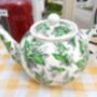 Two Cup Teapot In Lily Of The Valley Design, thumbnail 2 of 6