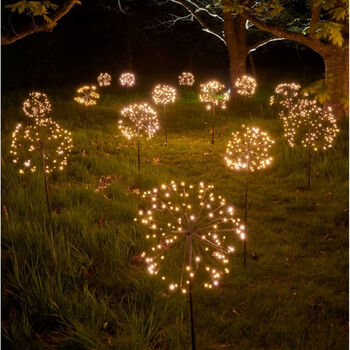 Large Solar Dandelion Outdoor Stake Light, 2 of 4