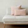 Misi Long Shell Pink Velvet Cushion, thumbnail 1 of 4