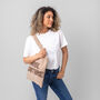 Slogan Tote Bag Easy Knitting Kit, thumbnail 4 of 10