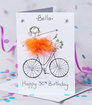 Handmade Personalised 3D Happy Birthday Age Card, 7 of 9